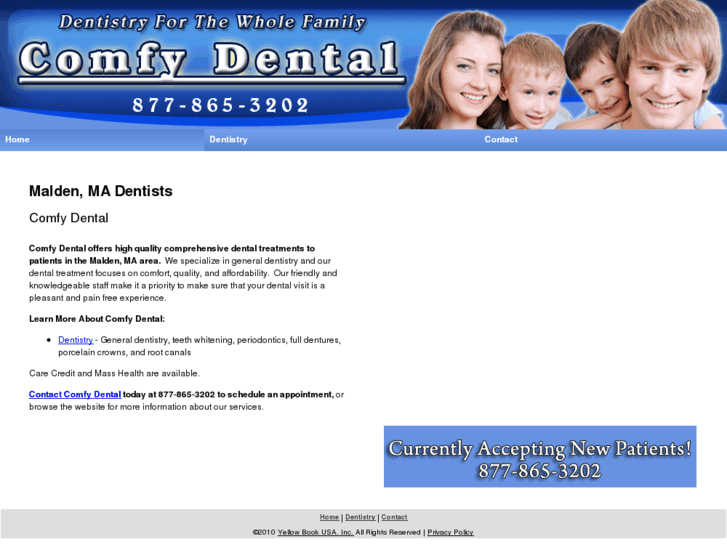 www.mycomfydental.com