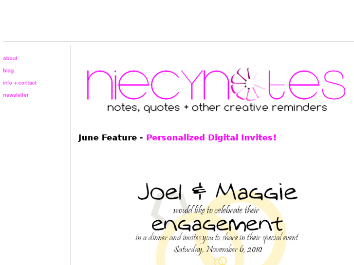 www.niecynotes.com