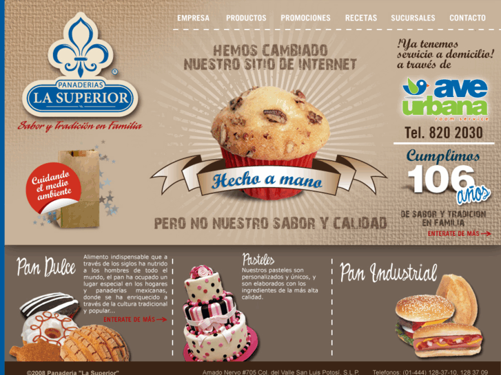 www.panaderialasuperior.com