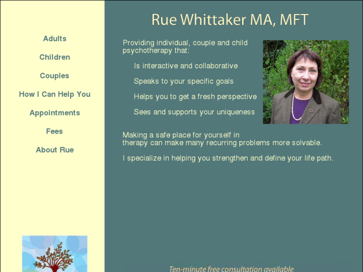 www.ruewhittakereastbaytherapist.com