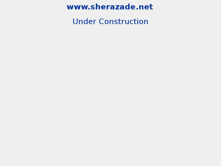 www.sherazade.net