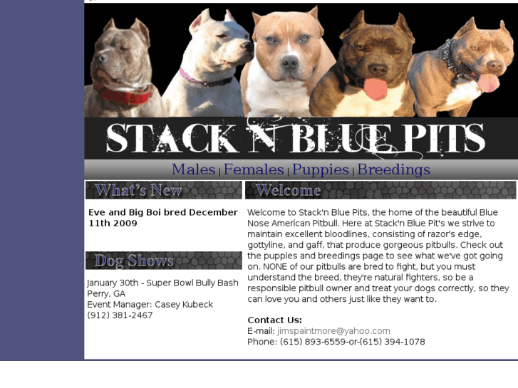 www.stacknbluepits.com