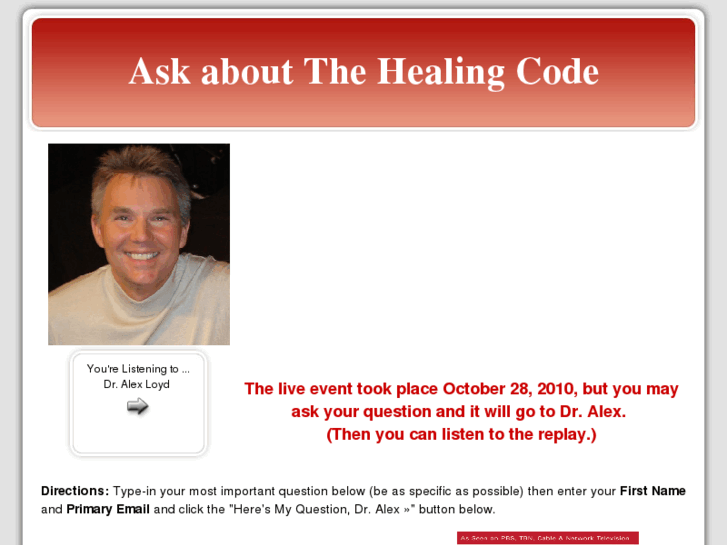 www.askaboutthehealingcodes.com