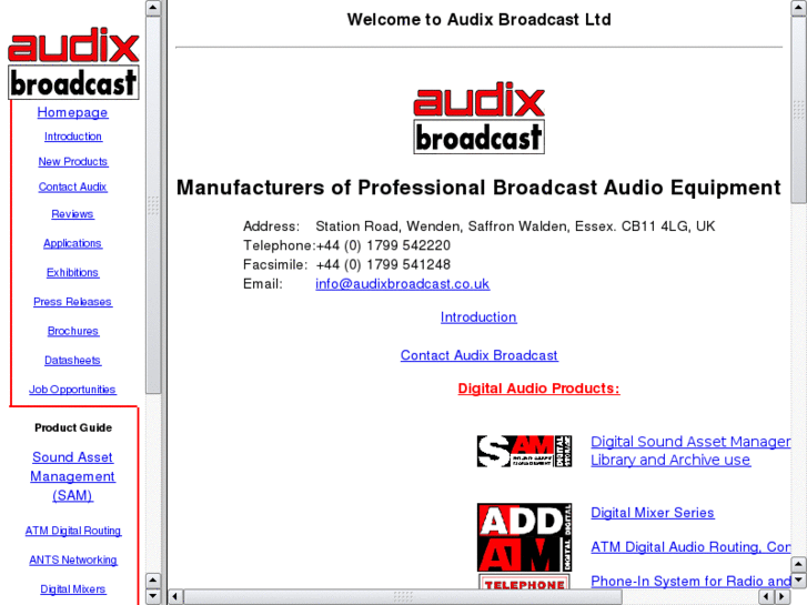 www.audixbroadcast.co.uk