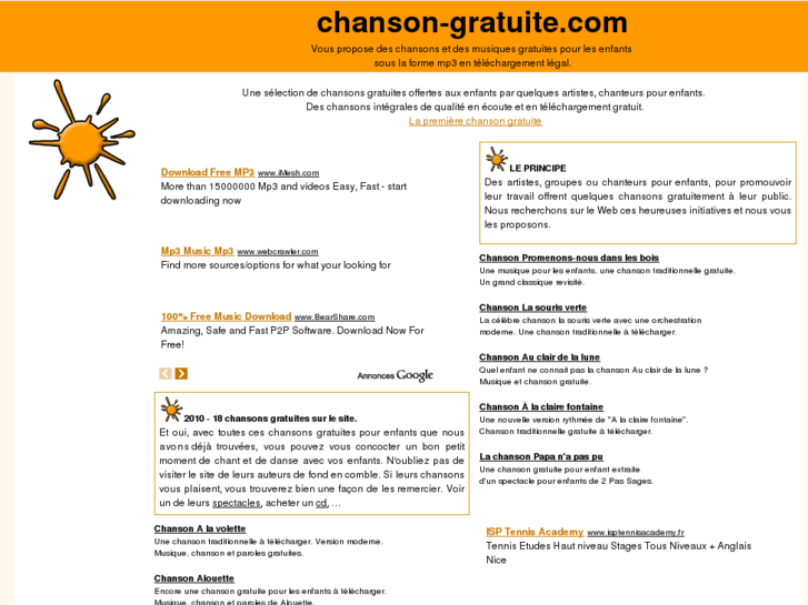 www.chanson-gratuite.com