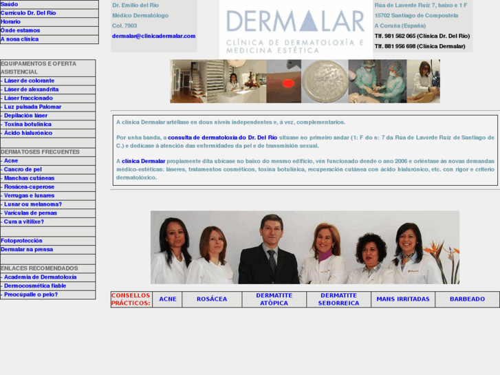 www.clinicadermalar.com