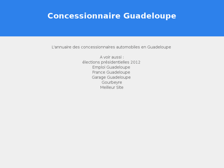 www.concessionnaire-guadeloupe.com