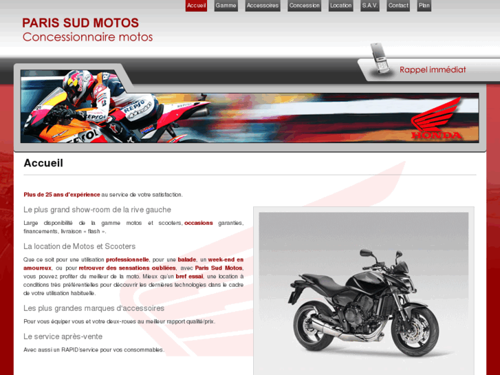 www.concessionnairemotoparis.com