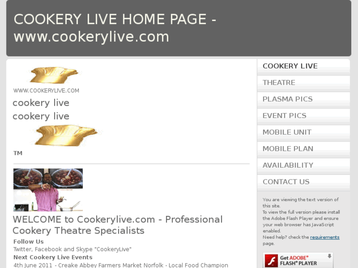 www.cookerylive.co.uk