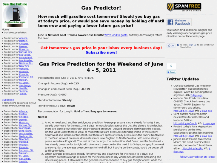 www.dieselpredictor.net