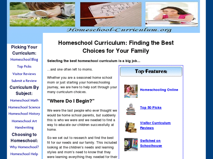 www.homeschool-curriculum.org