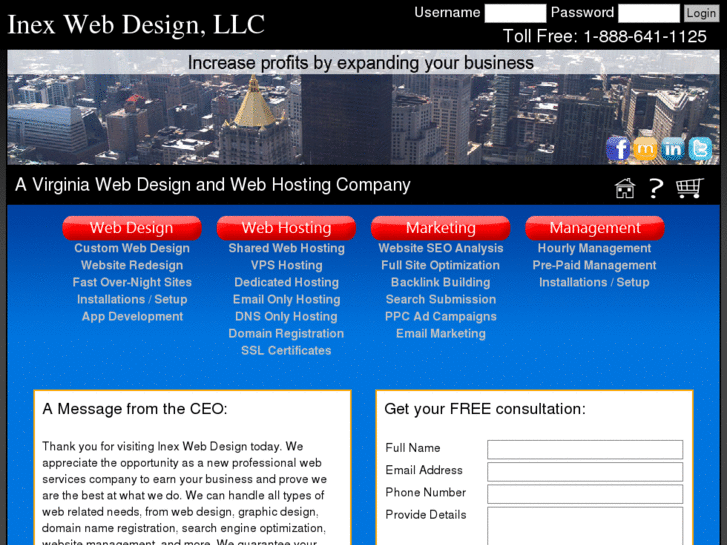 www.inexwebdesign.com