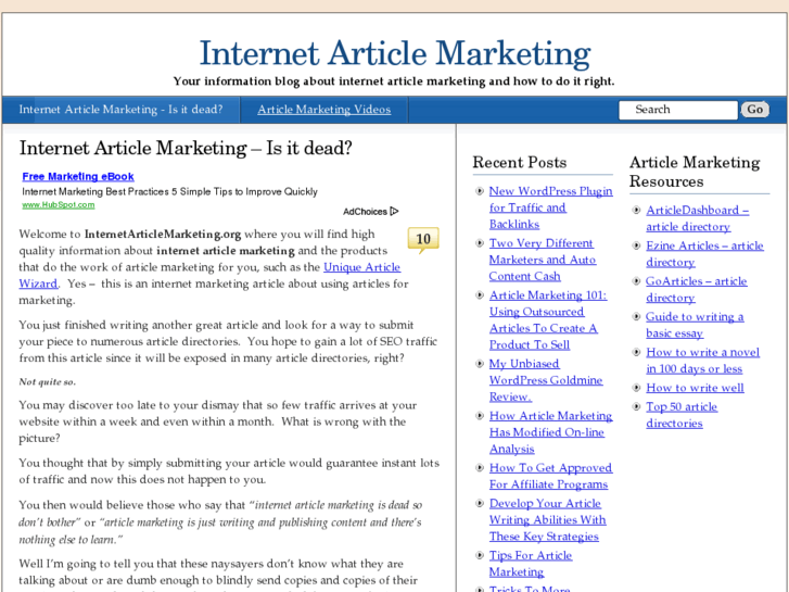 www.internetarticlemarketing.org