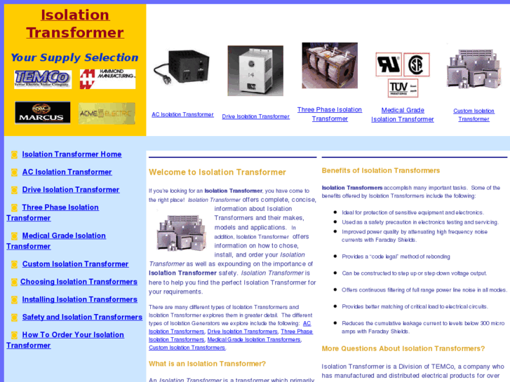 www.isolationtransformer.info