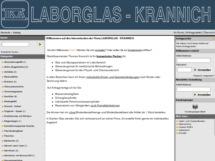 www.laborglas-krannich.de