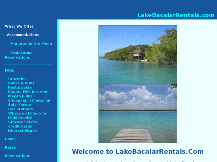 www.lakebacalarrentals.com