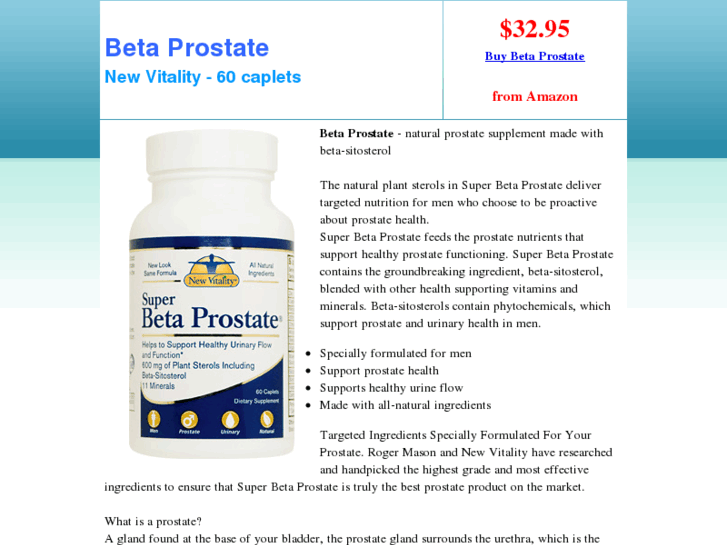 www.betaprostate.net