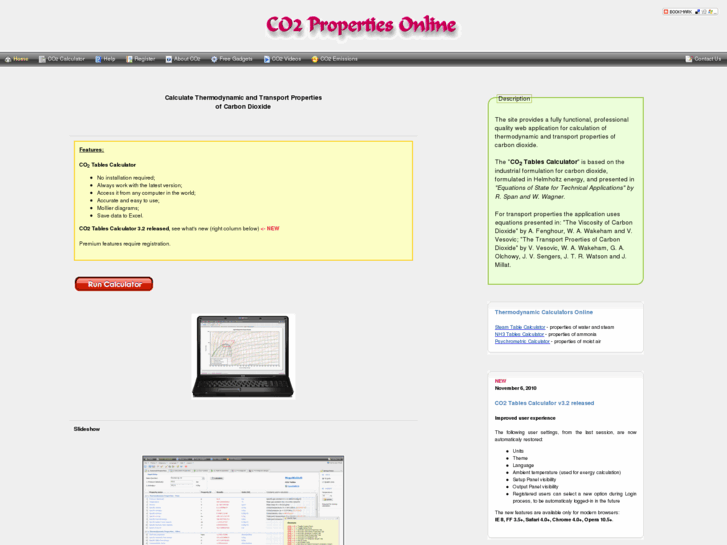 www.carbon-dioxide-properties.com