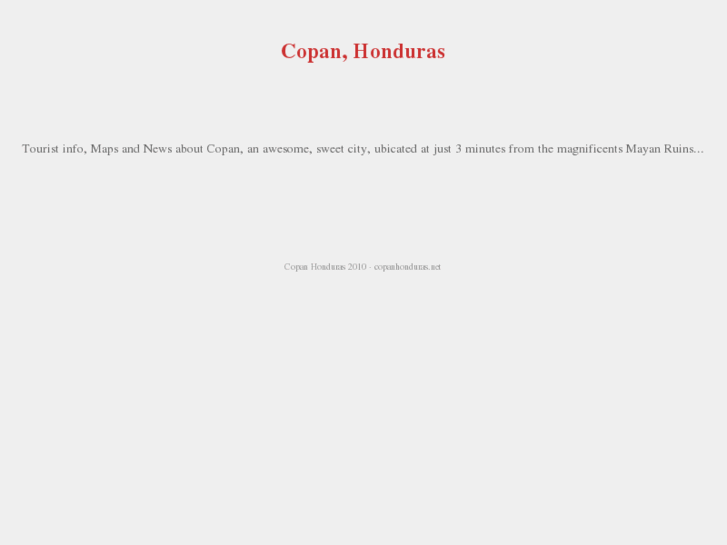 www.copanhonduras.net