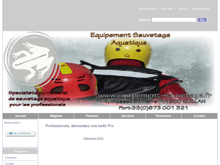 www.equipement-sauvetage.fr