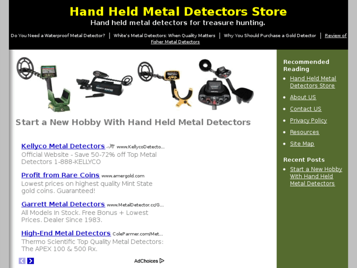 www.handheldmetaldetectorsstore.com