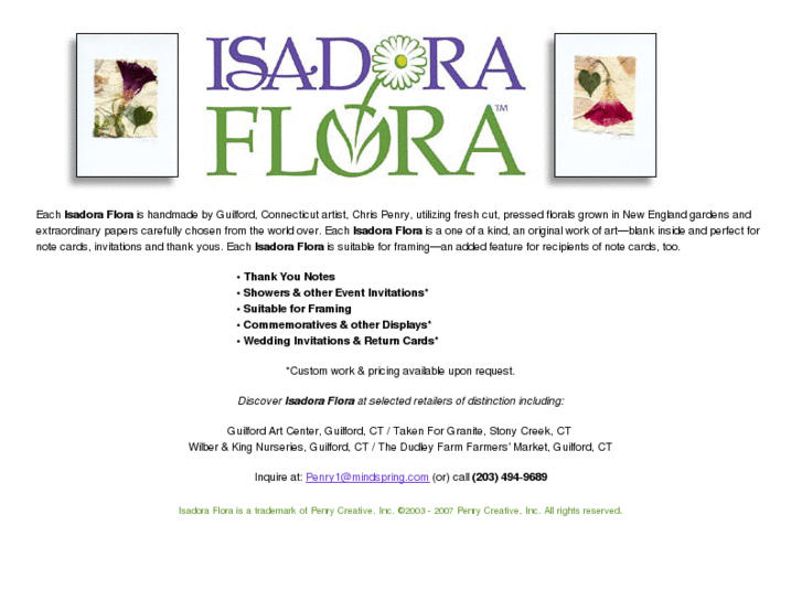 www.isadoraflora.com