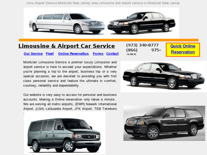 www.montclairlimousine.com