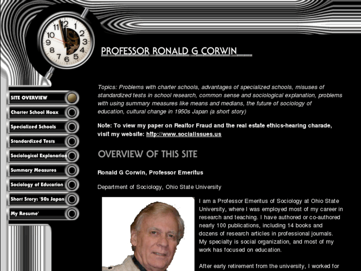 www.professorronaldgcorwin.com