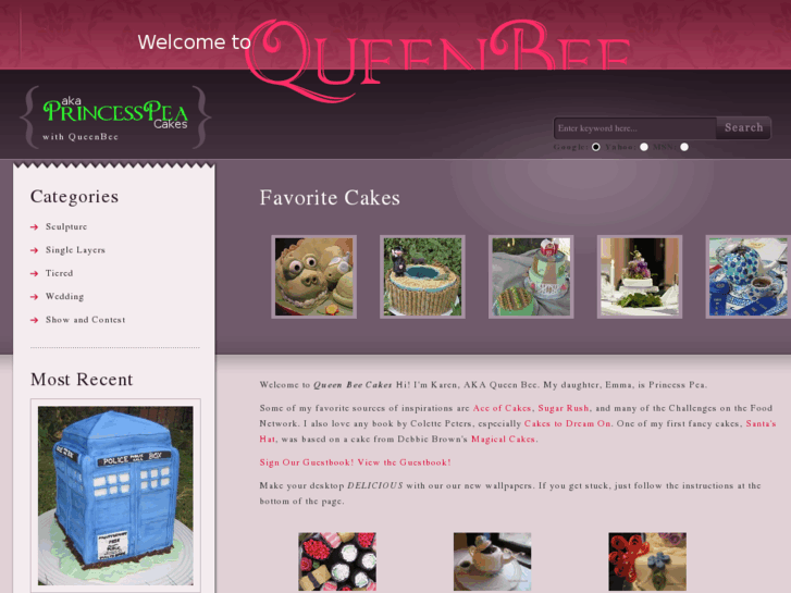 www.queenbeecakes.com