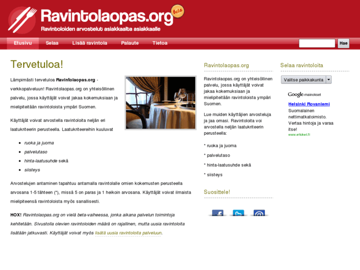 www.ravintolaopas.org