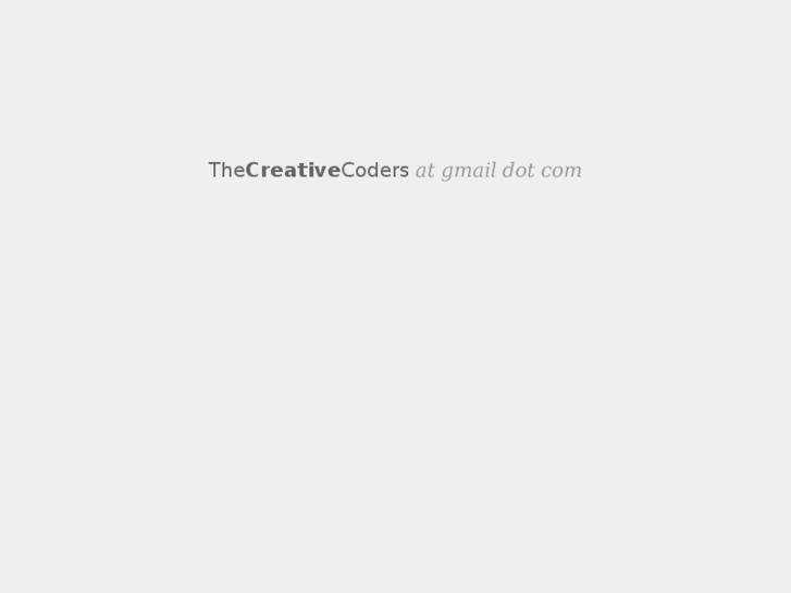 www.thecreativecoders.com