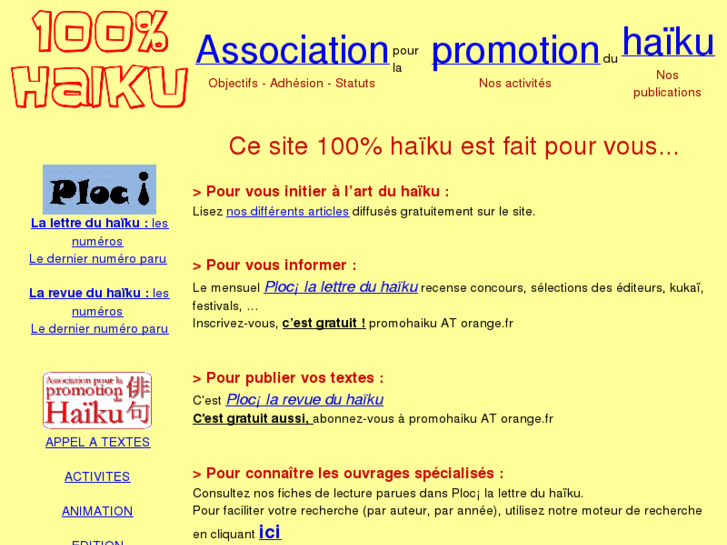 www.100pour100haiku.fr