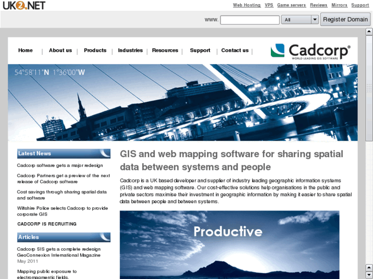 www.cadcorp.info