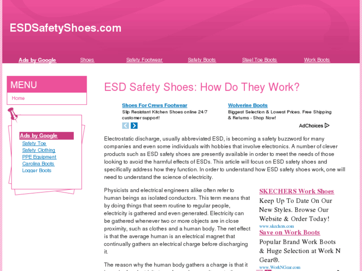 www.esdsafetyshoes.com