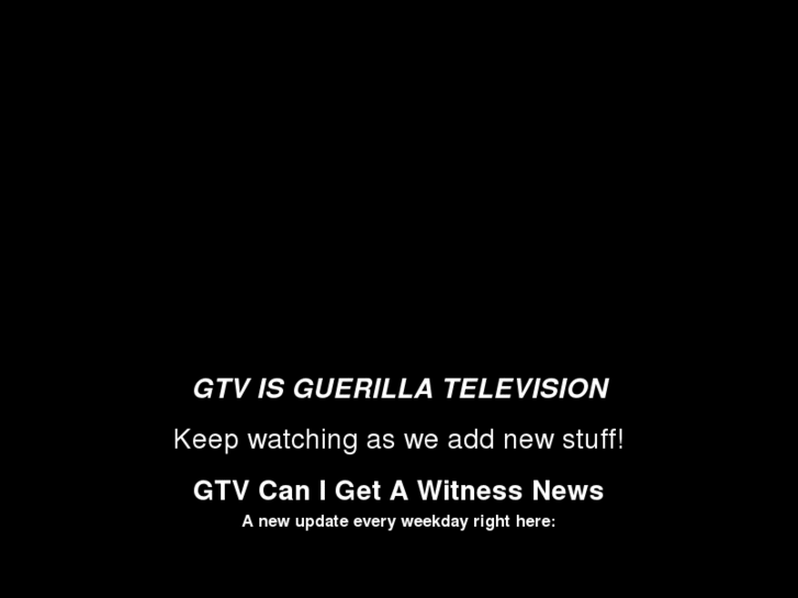 www.guerillatv.net