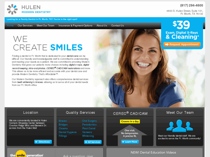 www.hulenmoderndentistry.com