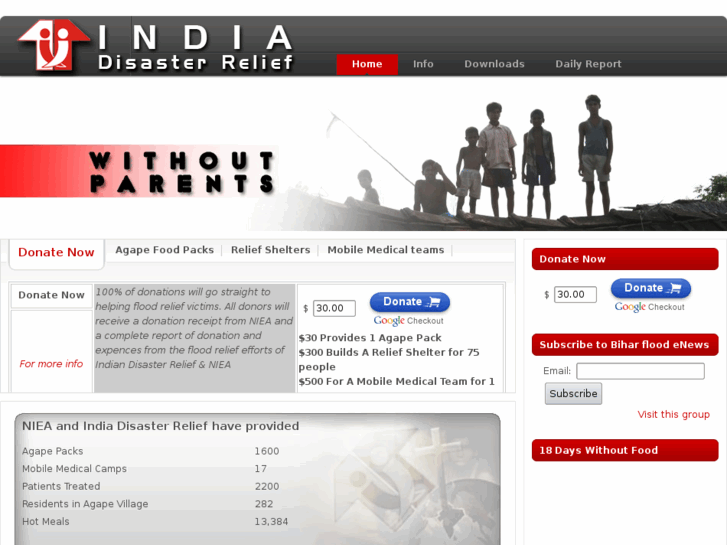 www.indiadisasterrelief.com