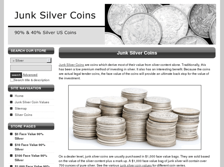 www.junksilvercoins.com