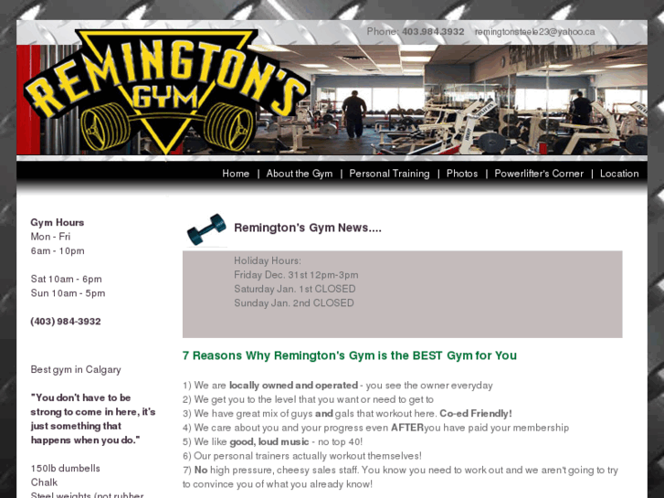 www.remingtonsgym.com