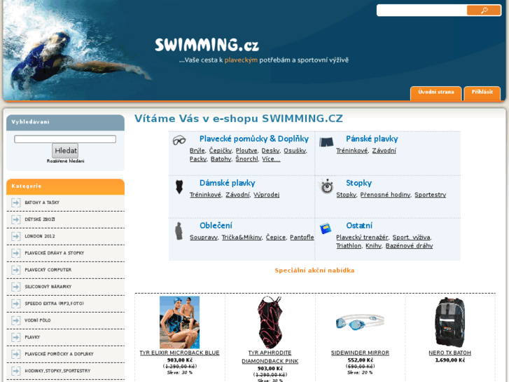 www.swimming.cz