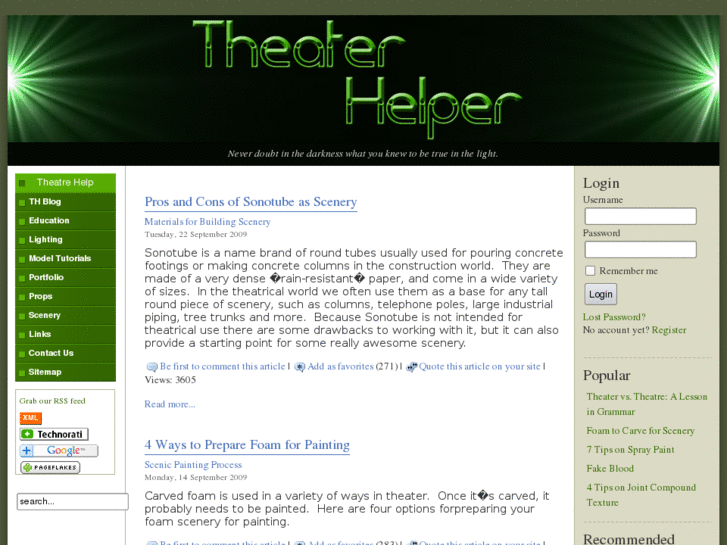www.theaterhelper.com