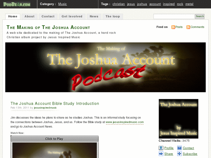 www.thejoshuaaccount.com