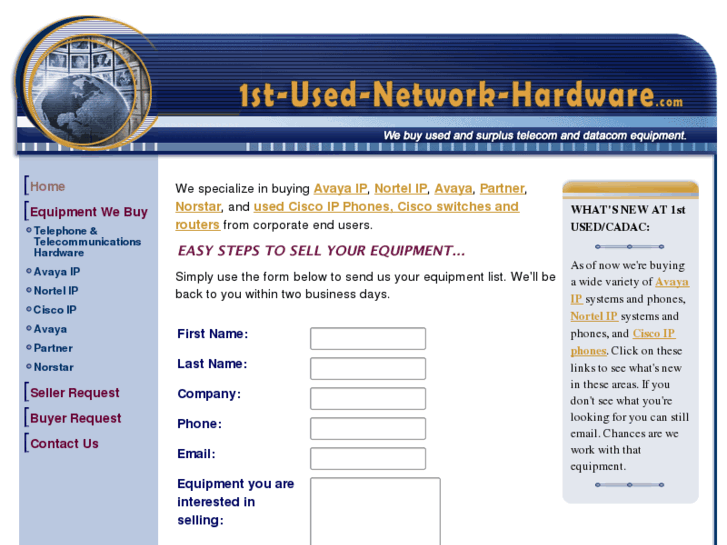 www.1st-used-network-hardware.com