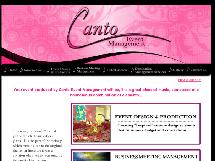 www.cantoeventmanagement.com