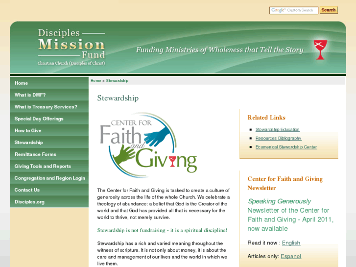 www.centerforfaithandgiving.org