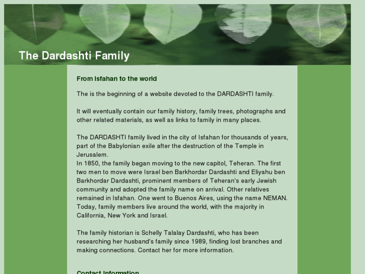 www.dardashti-family.com