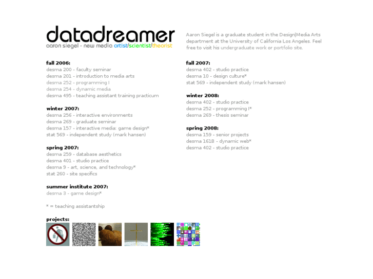 www.datadreamer.net