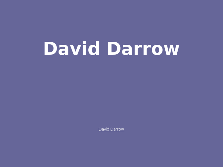 www.daviddarrow.net