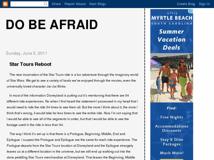 www.dobeafraid.com