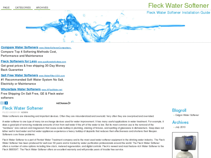 www.fleckwatersoftener.net